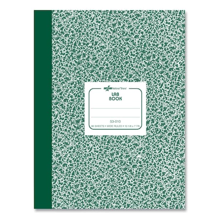 National 7-7/8 x 10-1/8" Legal LabNotebook, 96 Pg 53010